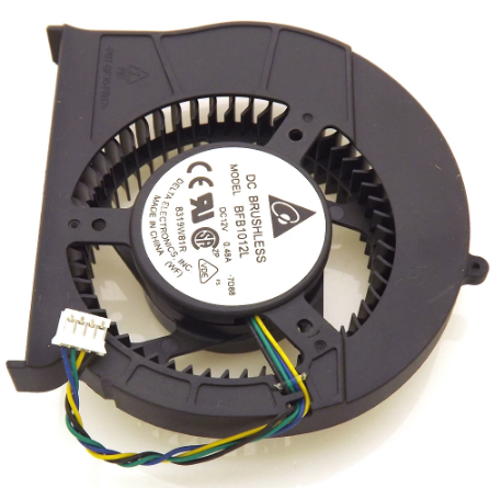 Original DELTA BFB1012L Cooling Fan 12V 0.44A 3.84W 2wires BFB1012L Fans